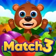 Bear: Match 3 jogos & puzzles