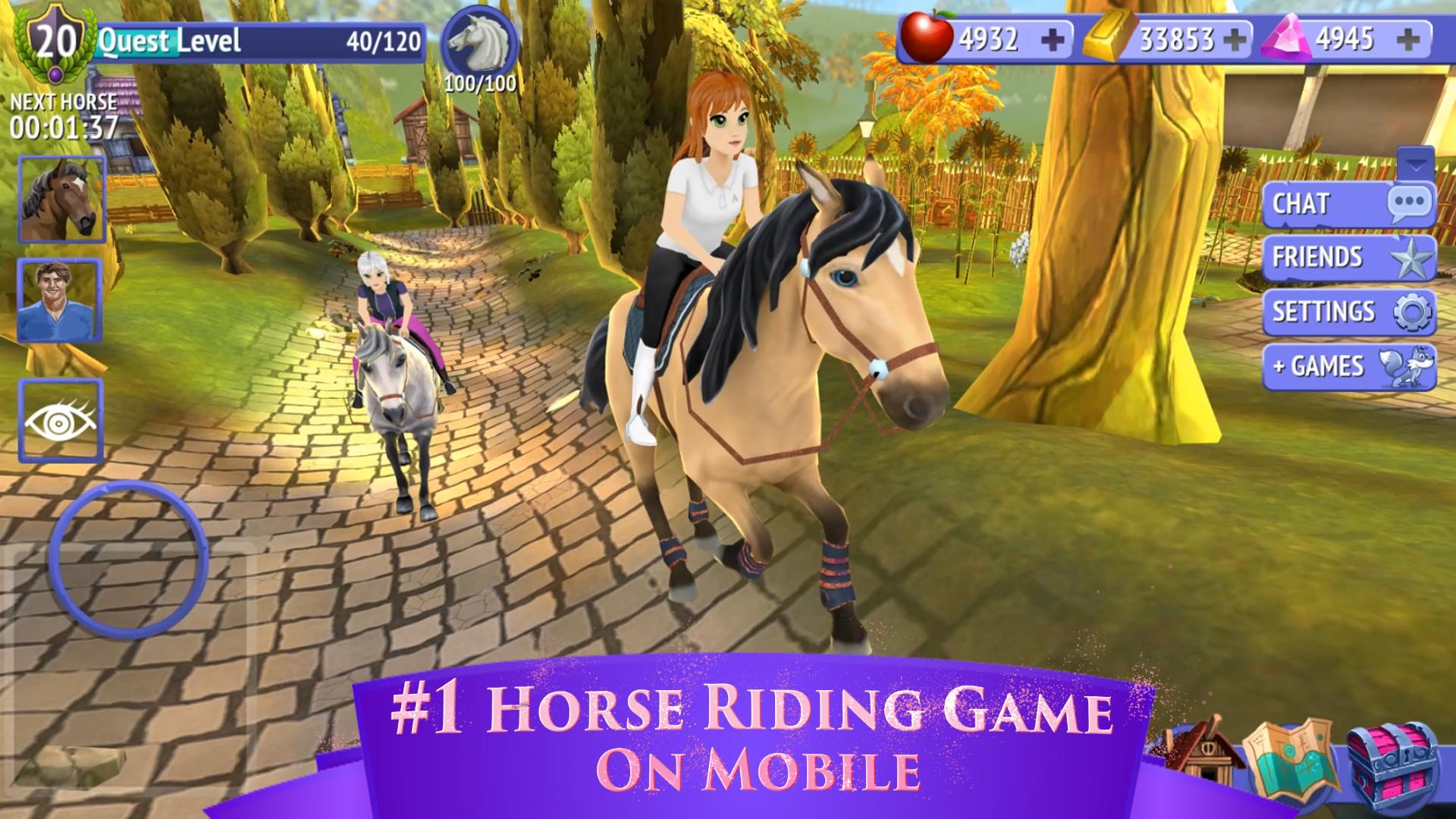 Скачать Horse Riding Tales - Wild Pony на ПК | Официальный представитель  GameLoop