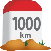 1000 Km