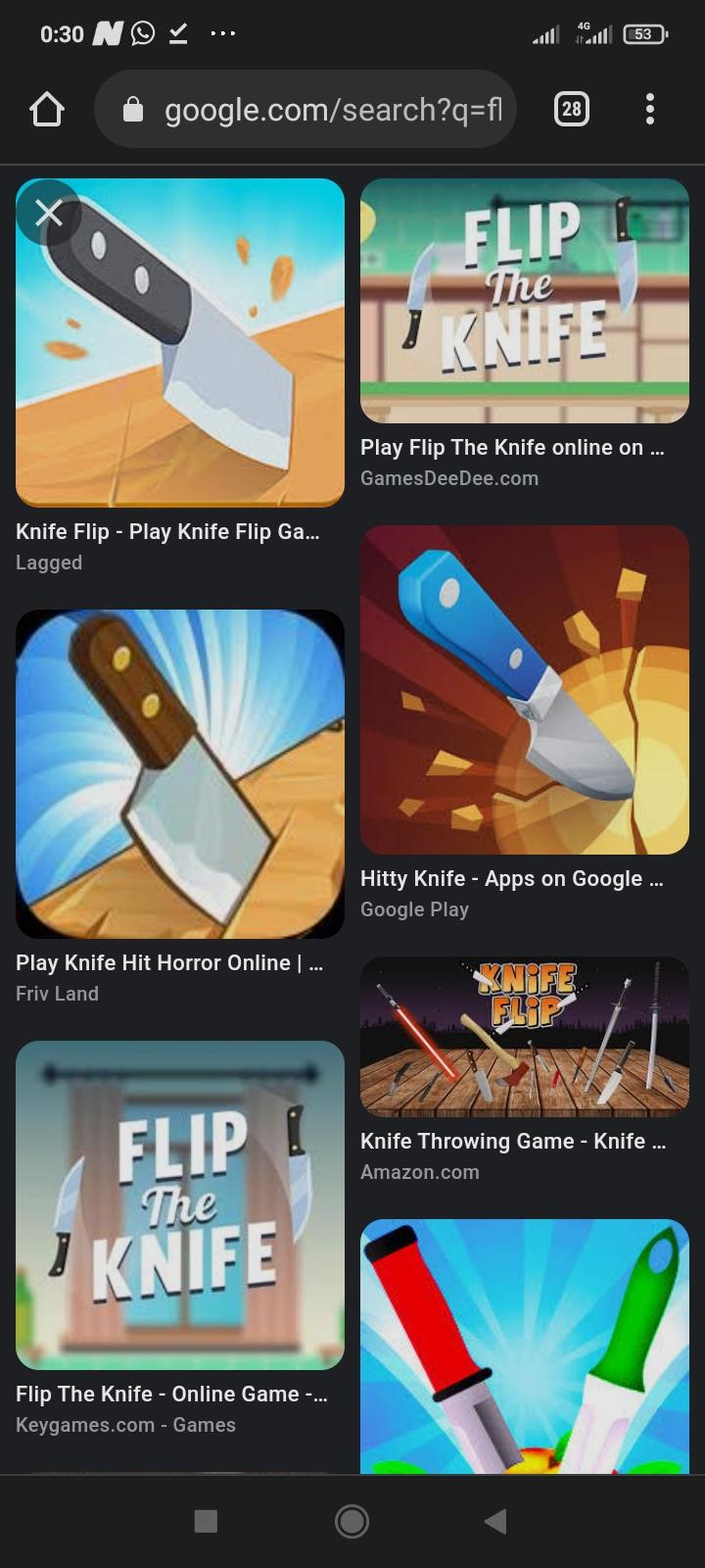 Download Flip the knife android on PC