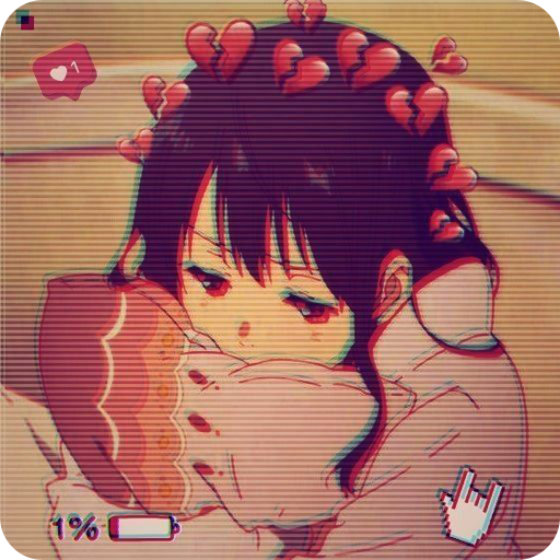 Sad Anime Aesthetic Wallpaper HD