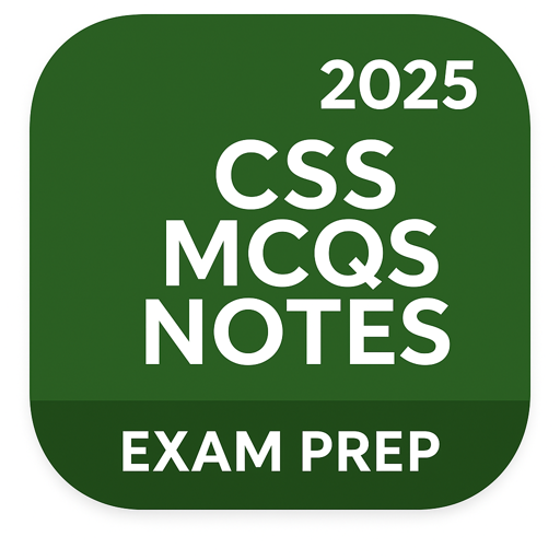 CSS MCQs Notes - Exam Prep