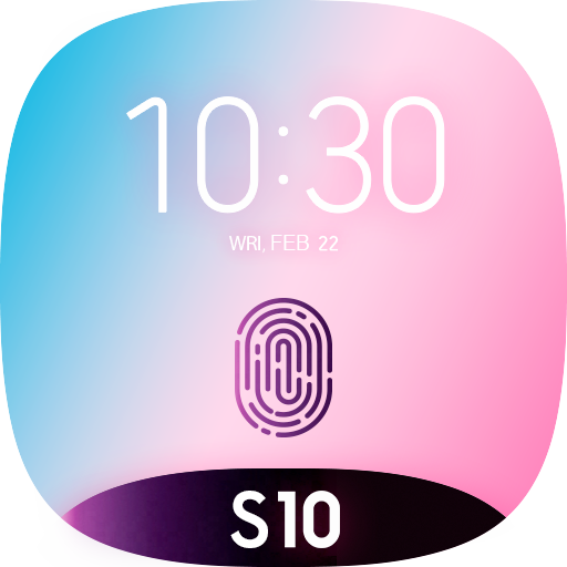 Fingerprint for Galaxy S10 - Simulated Prank