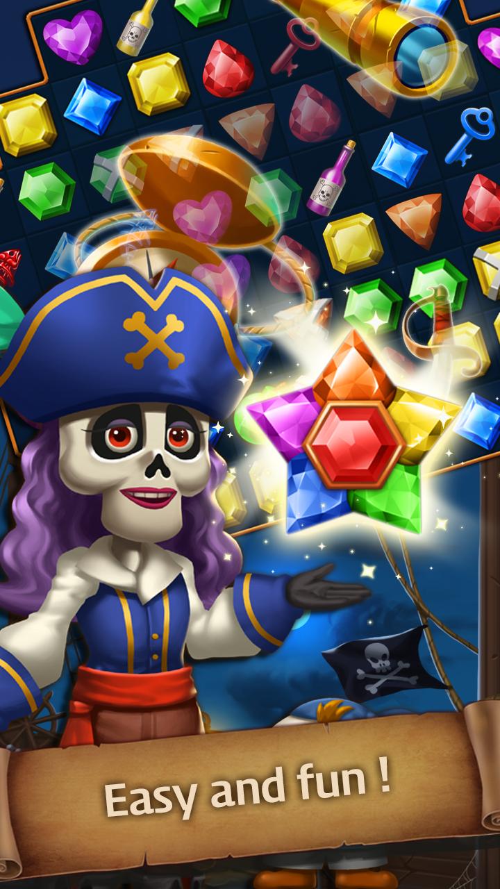 Скачать Jewels Ghost Ship: jewel games на ПК | Официальный представитель  GameLoop