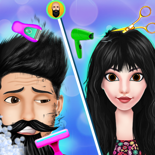 Hair Salon: Him & Her Makeover