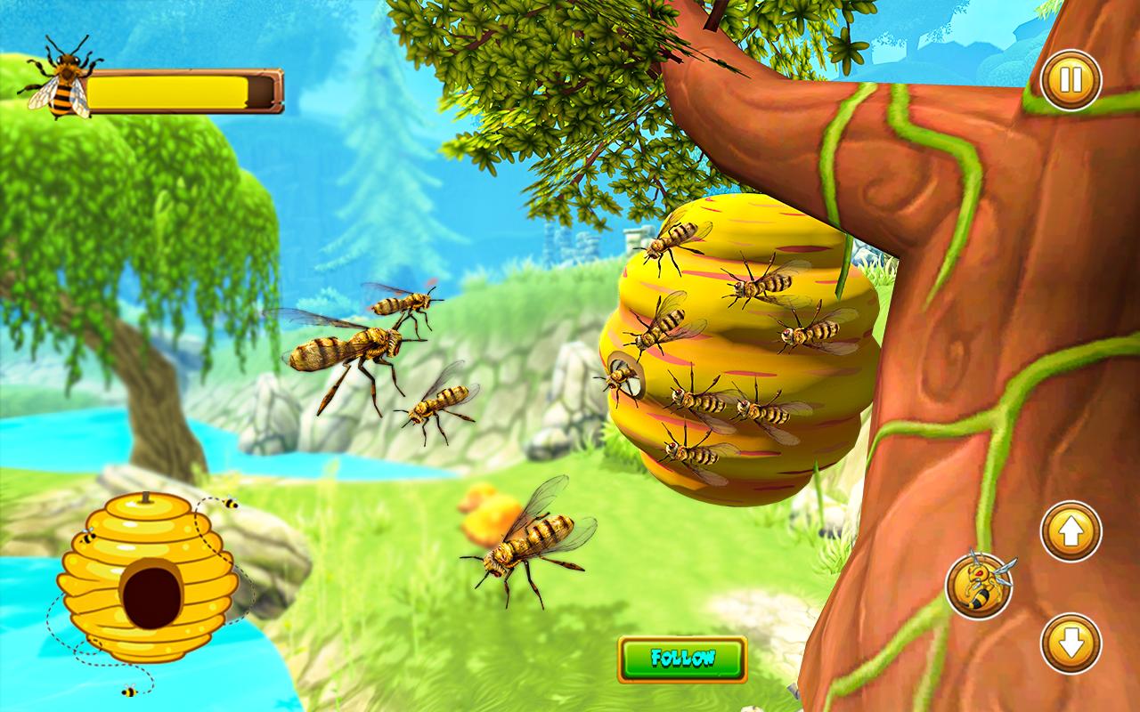 Download Honey Bee – Bug Games android on PC