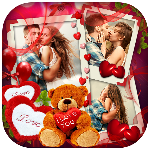 Romantic Love Photo Collage