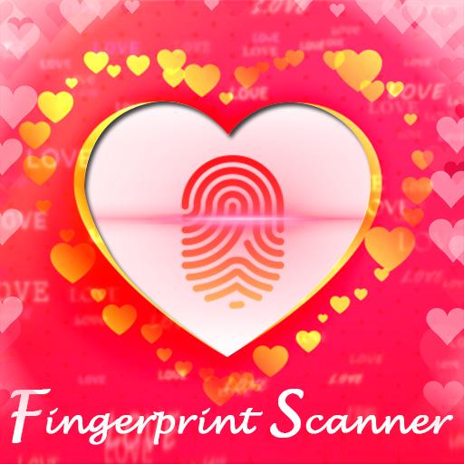 Valentine Day Theme Fingerprint Lock Simulator