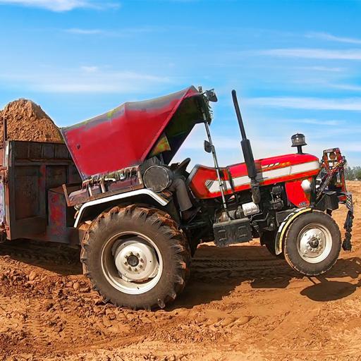 Tractor Trolley Cargo Farming