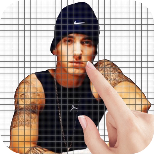 Eminem Color by Number - Pixel Art Game