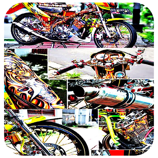 Wallpaper Drag Bike Bergerak