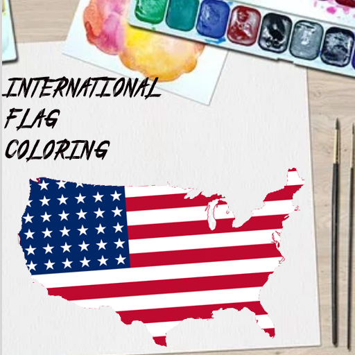 World Flag Coloring Book