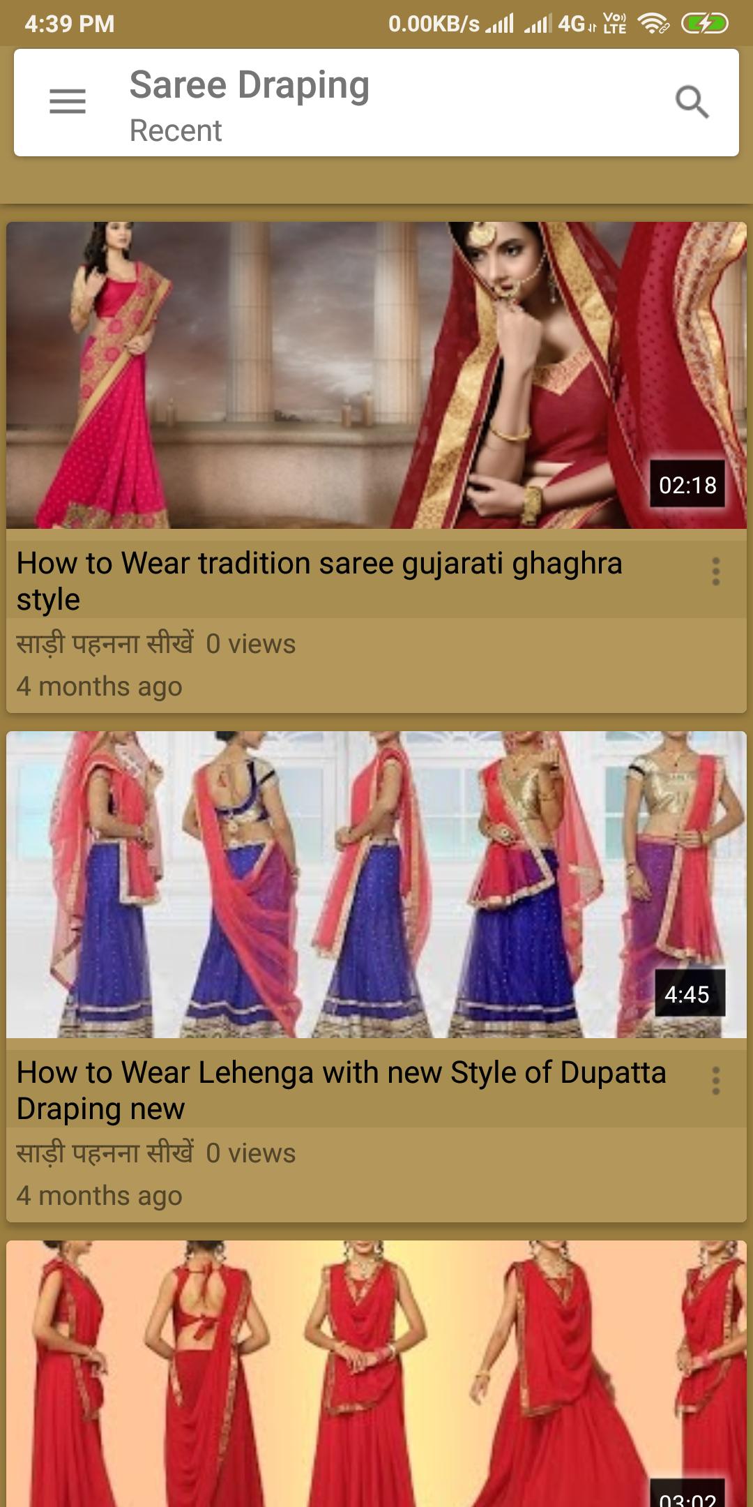 How to Wear Lehenga with new Style of Dupatta Draping