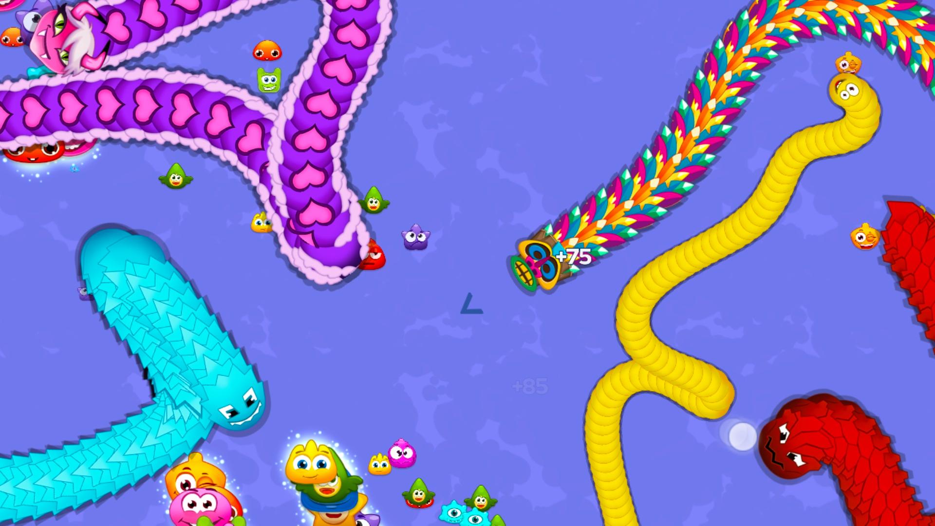 Download Worm Hunt - Snake game iO zone android on PC