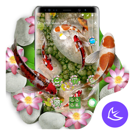 Koi Fish--APUS Launcher Free T