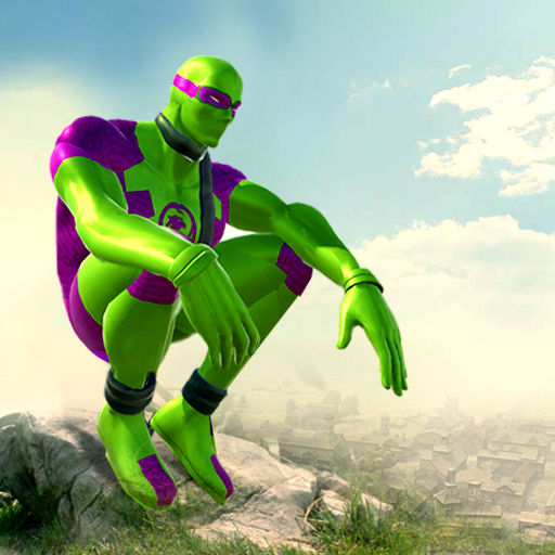超級青蛙英雄：蜘蛛力量任務遊戲：黑幫犯罪副城市：玩的遊戲：最好的離線超級英雄遊戲