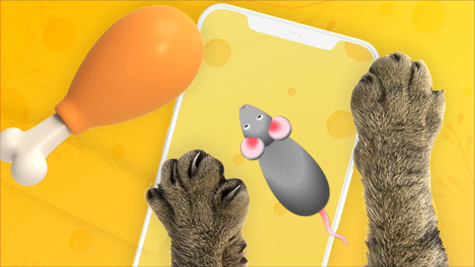Скачать Игра для кошек: Мышь на экране на ПК | Официальный представитель  GameLoop