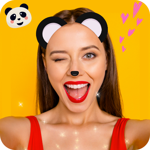 Panda Face Mask photo Editor