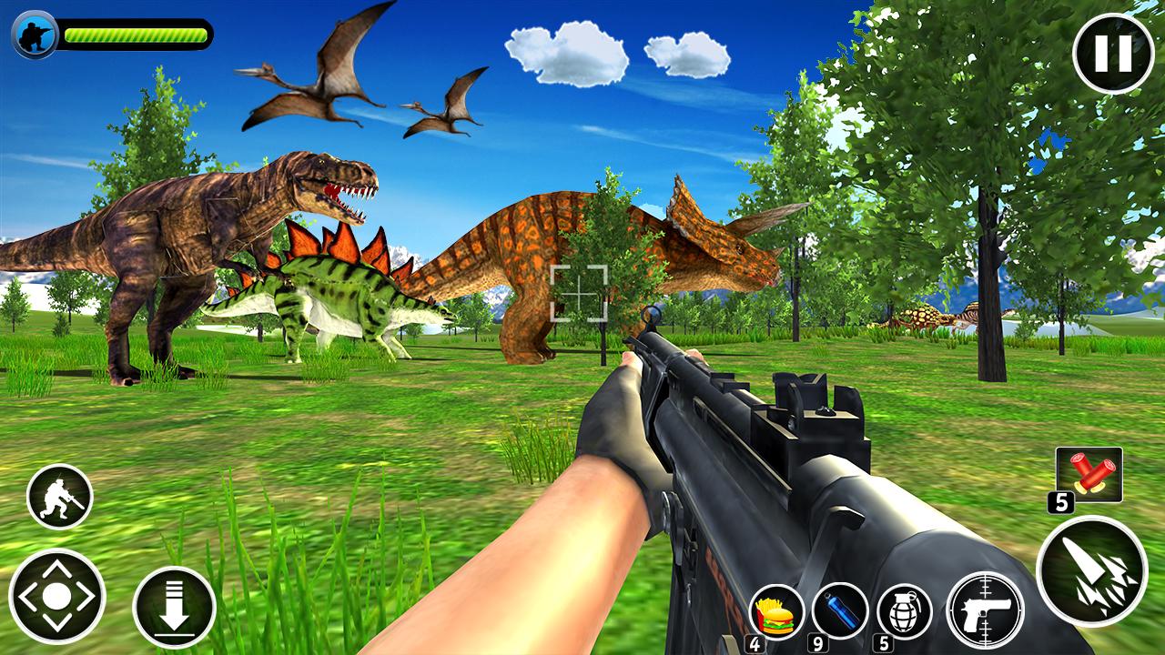 grijnzend Arthur Additief Download Dinosaur Hunter Free android on PC