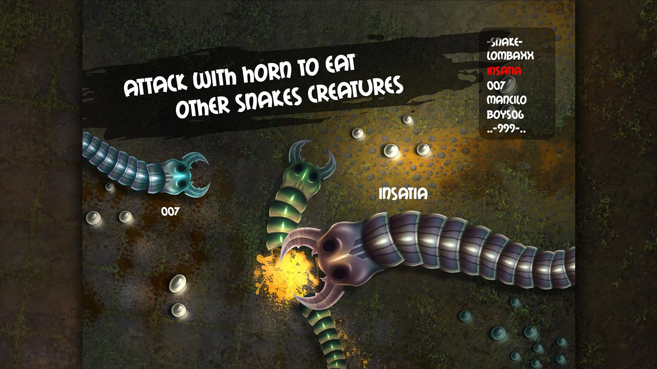 Download Insatiable.io -Slither Snakes android on PC