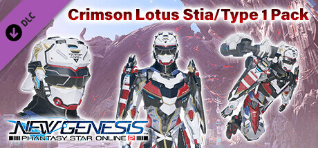 Phantasy Star Online 2 New Genesis - Crimson Lotus Stia/Type 1 Pack
