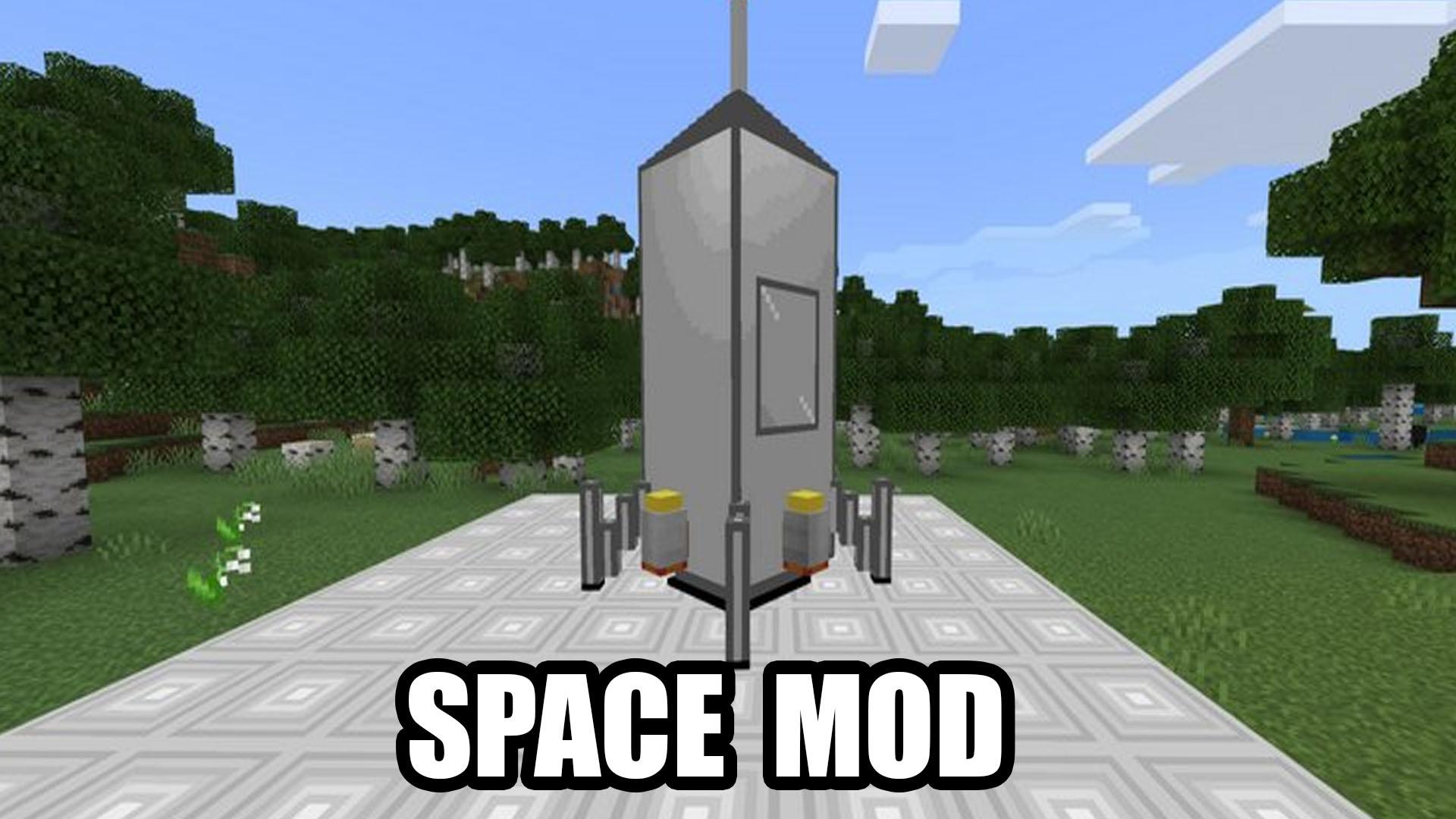 Download Spacecraft Mod Minecraft PE android on PC