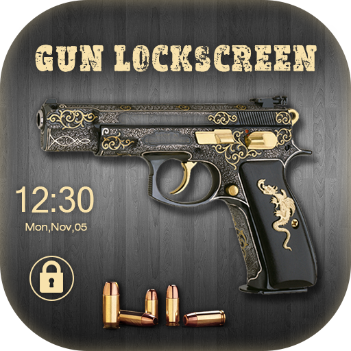 Gun Lock Screen : Gun Shooting Lock Screen