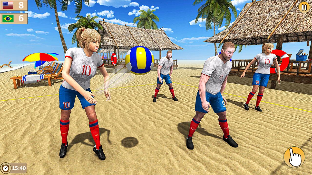 Скачать Volleyball 3D Champions Games на ПК | Официальный представитель  GameLoop