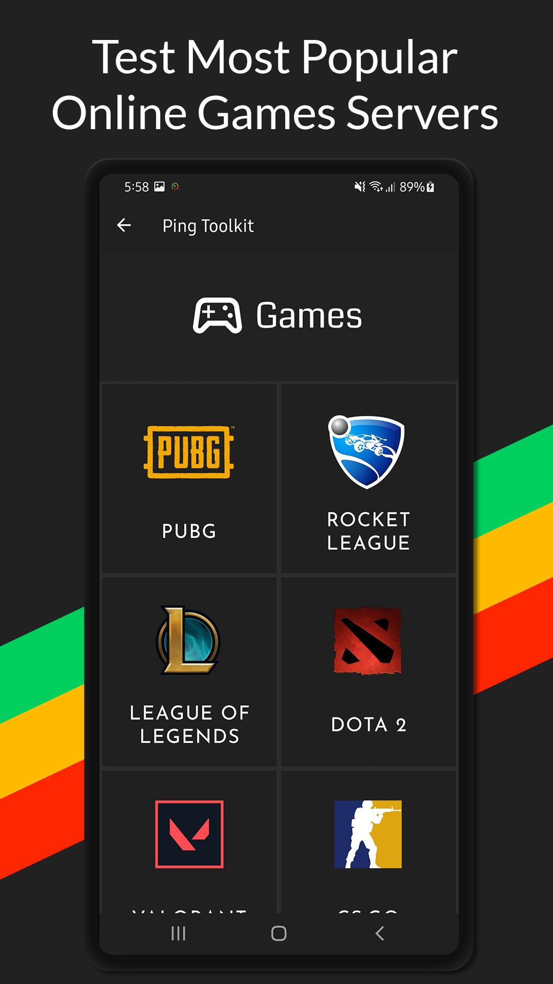 Скачать Ping Toolkit: Ping Test Tools на ПК | Официальный представитель  GameLoop