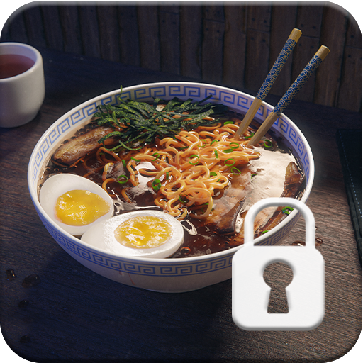 Ramen Sushi Bowl Screen Lock