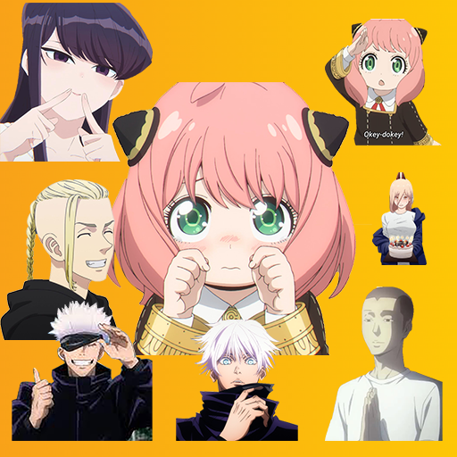 Anime stickers  wastickers