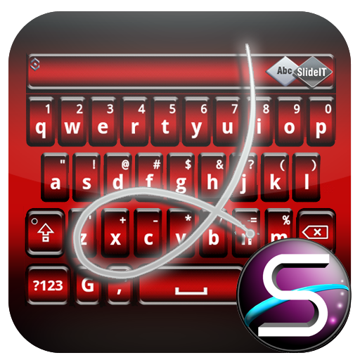 SlideIT Red Ruby Skin