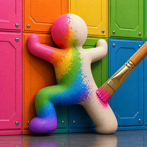 Paint Hide and Seek Game