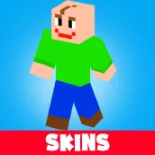 Baldi Basics Skins for MCPE
