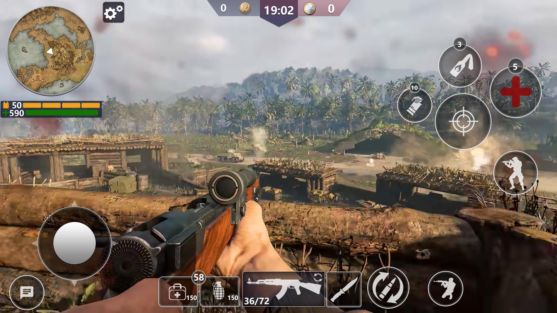 Download World War Games: WW2 Army Game android on PC
