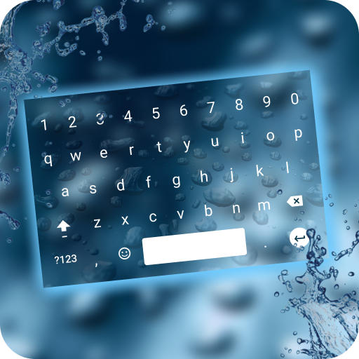 Emoji Keyboard - Glass Water