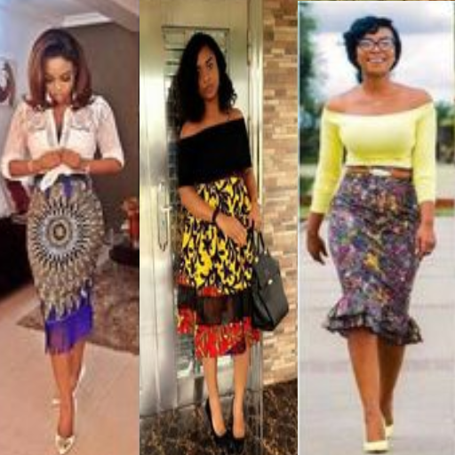 African Pencil Skirt Styles