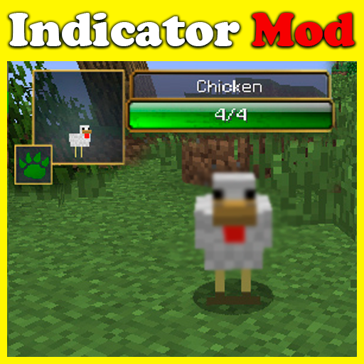 Damage Indicator mod for MCPE