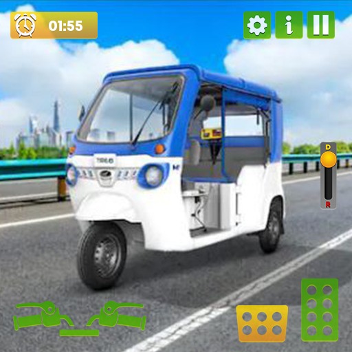 Modern Auto Rickshaw Games 3D