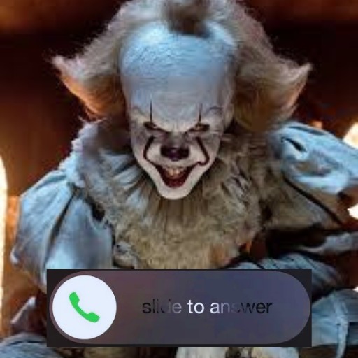 Creepy Pennywise Video Call