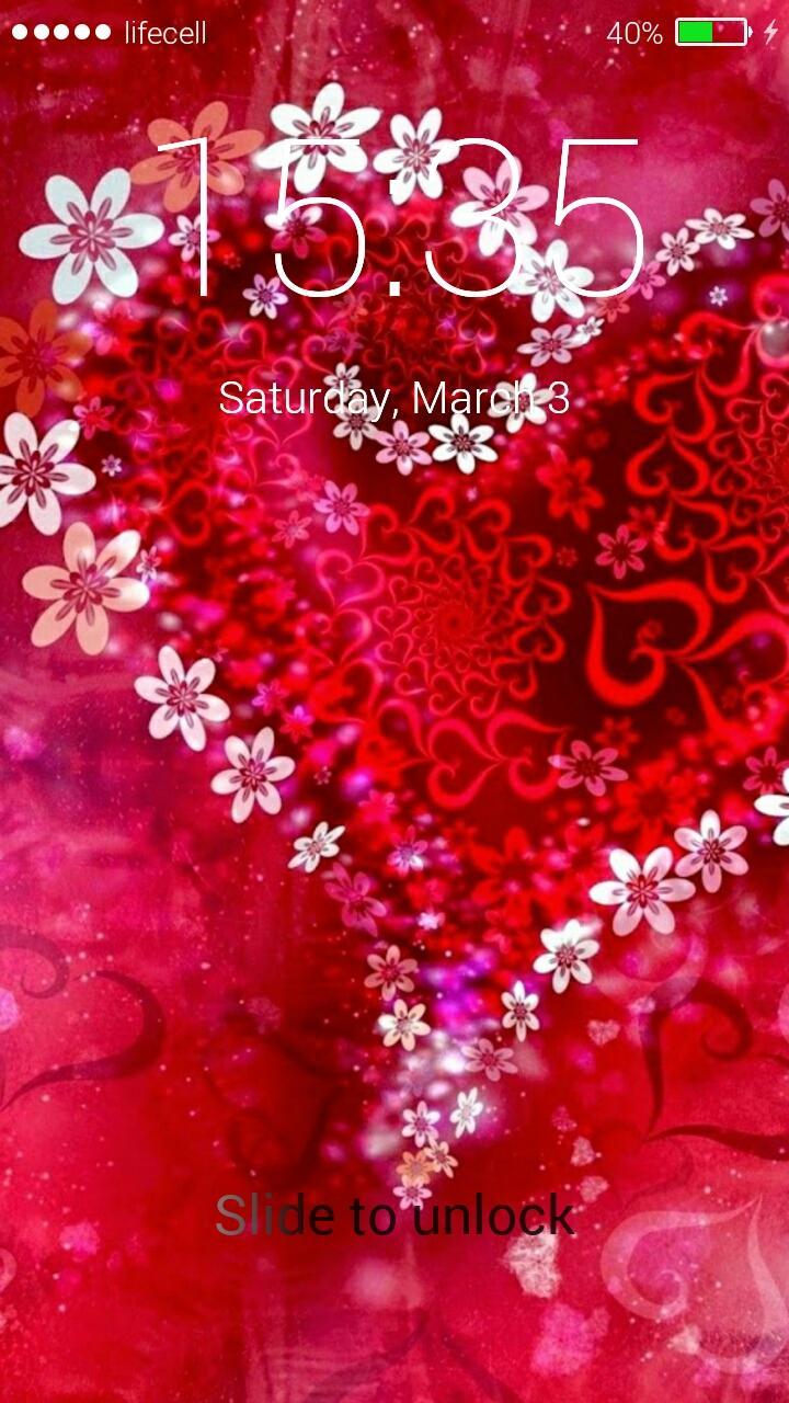Tải xuống Warm pink heart lock screen trên PC | GameLoop chính thức