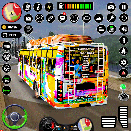 game bus simulator pelatih 3d