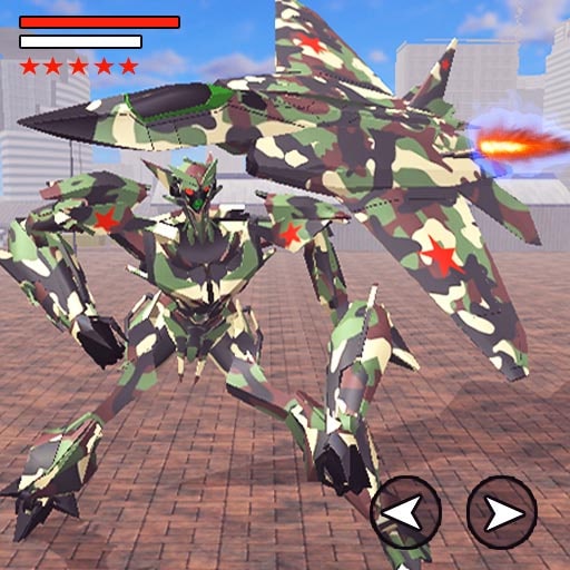 askeri uçak robot oyunu