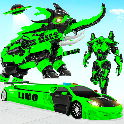 robot gajah. Limo Car.
