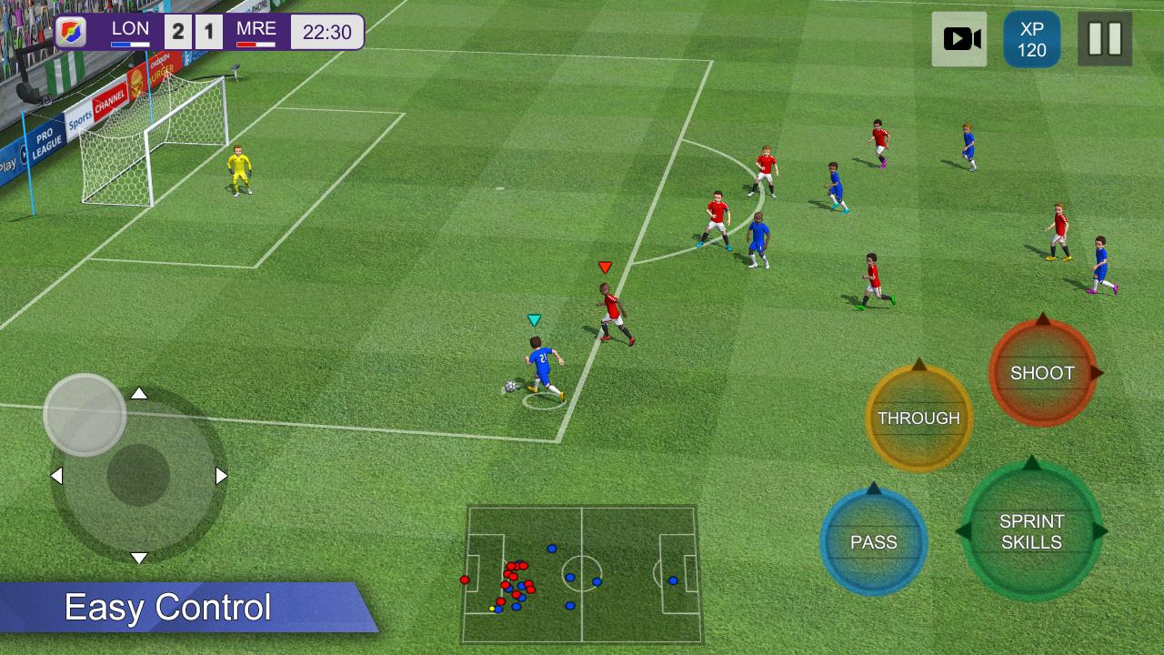 Download Pro League Soccer android on PC