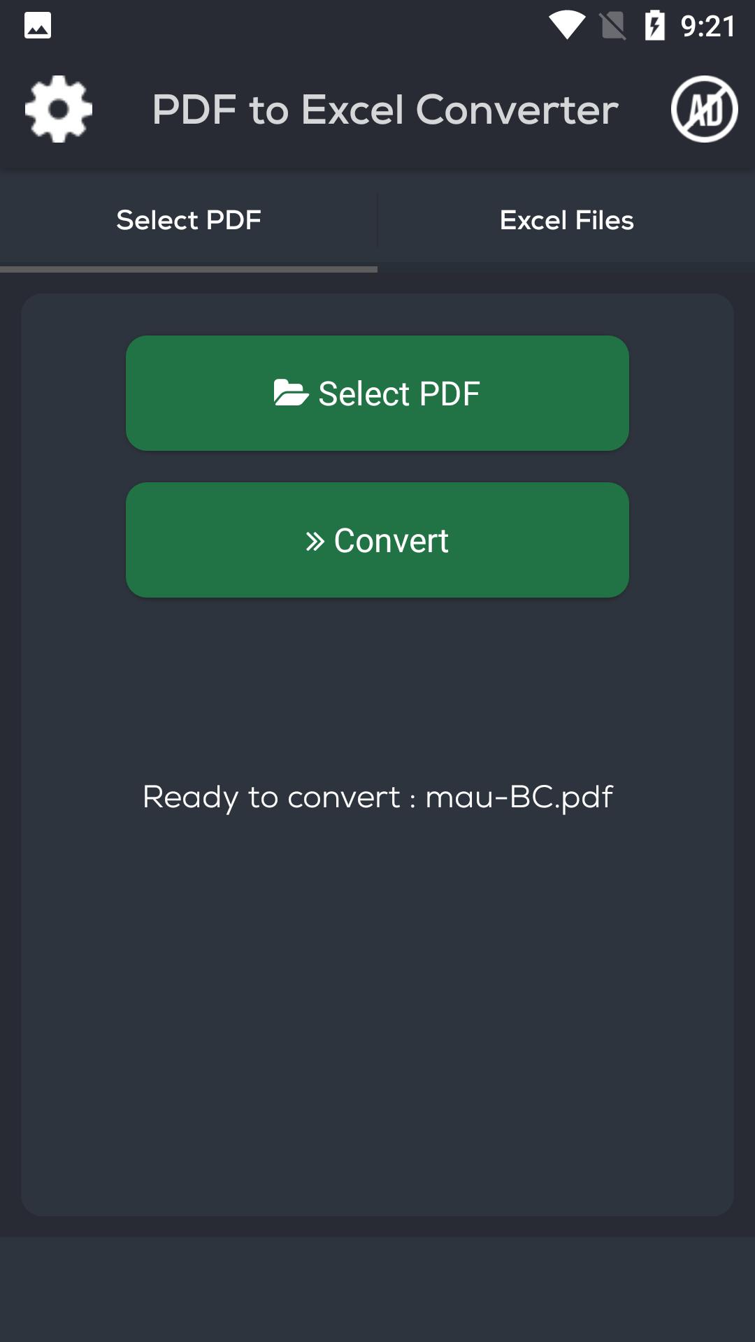 Download PDF to XLSX Converter android on PC