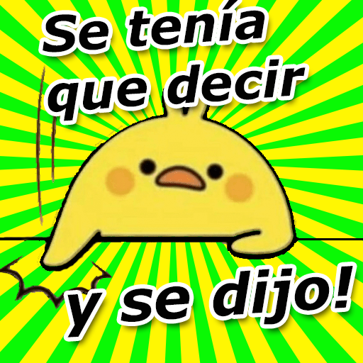 Stickers Se tenía que decir y 