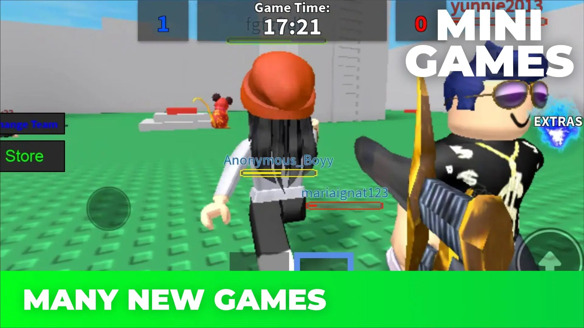 Download Mini games for roblox android on PC