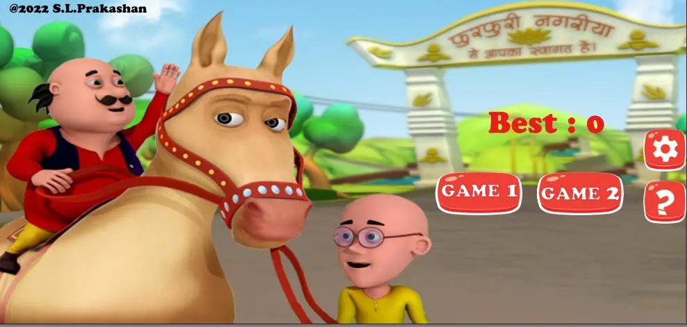 Download Motu Patlu Horse Riding android on PC