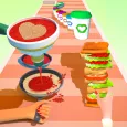 Food Stack Runner: Stack Games